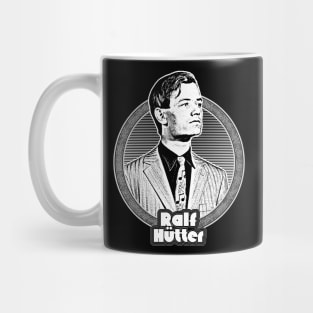 Ralf Hütter / Retro Style Fan Art Design Mug